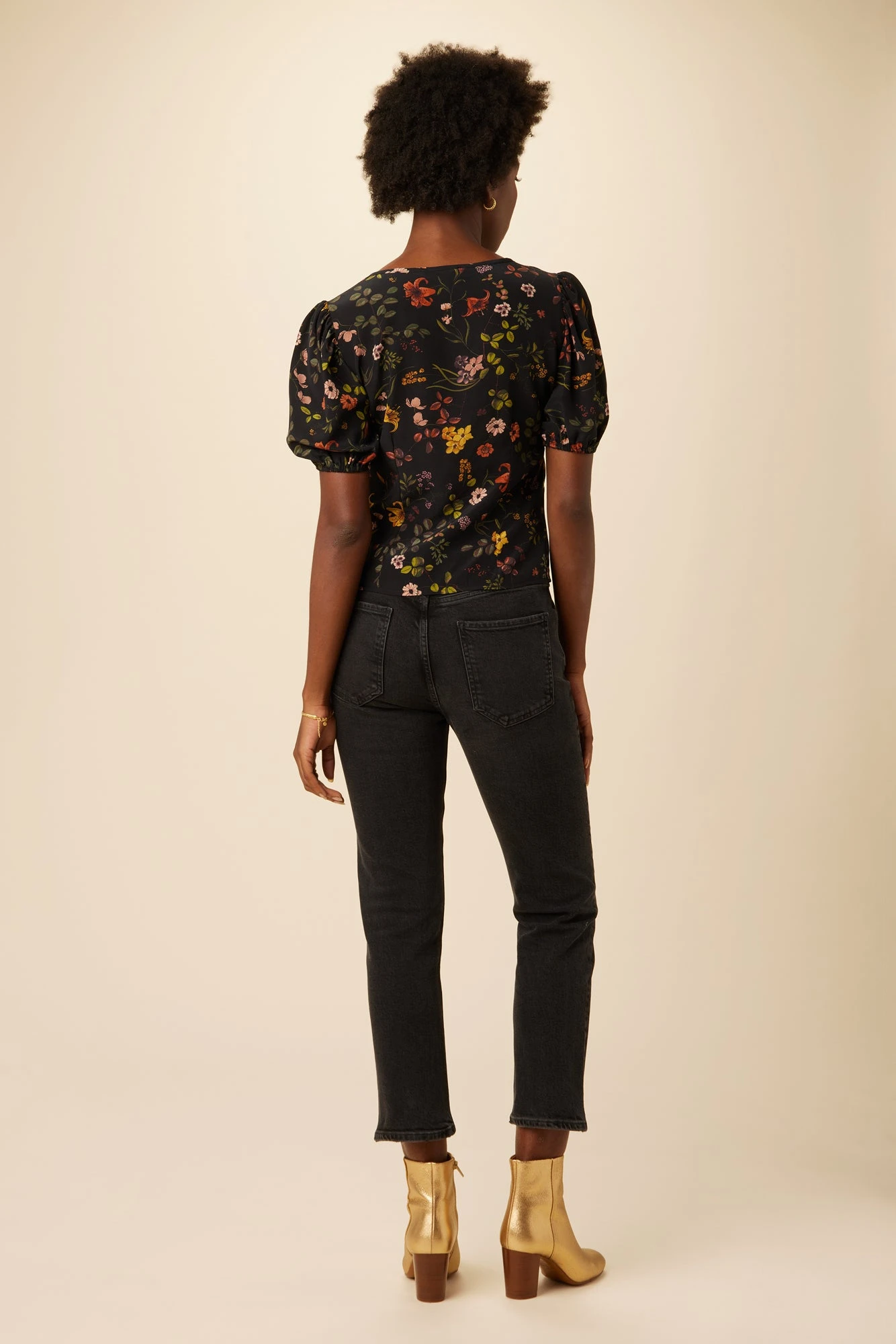 Juliana Washable Silk Blouse - Saint Germain Floral 3 Juliana Washable Silk Blouse - Saint Germain Floral - Image 3