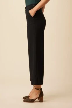 Charlie Wide Leg Pant - Black -AGOLDE Shop 0761 Charlie Black 2