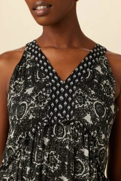 Tati Chiffon Maxi Dress - Petra -AGOLDE Shop 0793 Tati Petra Nova 4