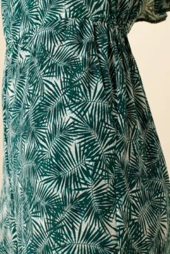 Lucia Washable Silk Jumpsuit - Green Palm 9 Lucia Washable Silk Jumpsuit - Green Palm -AGOLDE Shop 0794R1 Lucia Green Palm 5