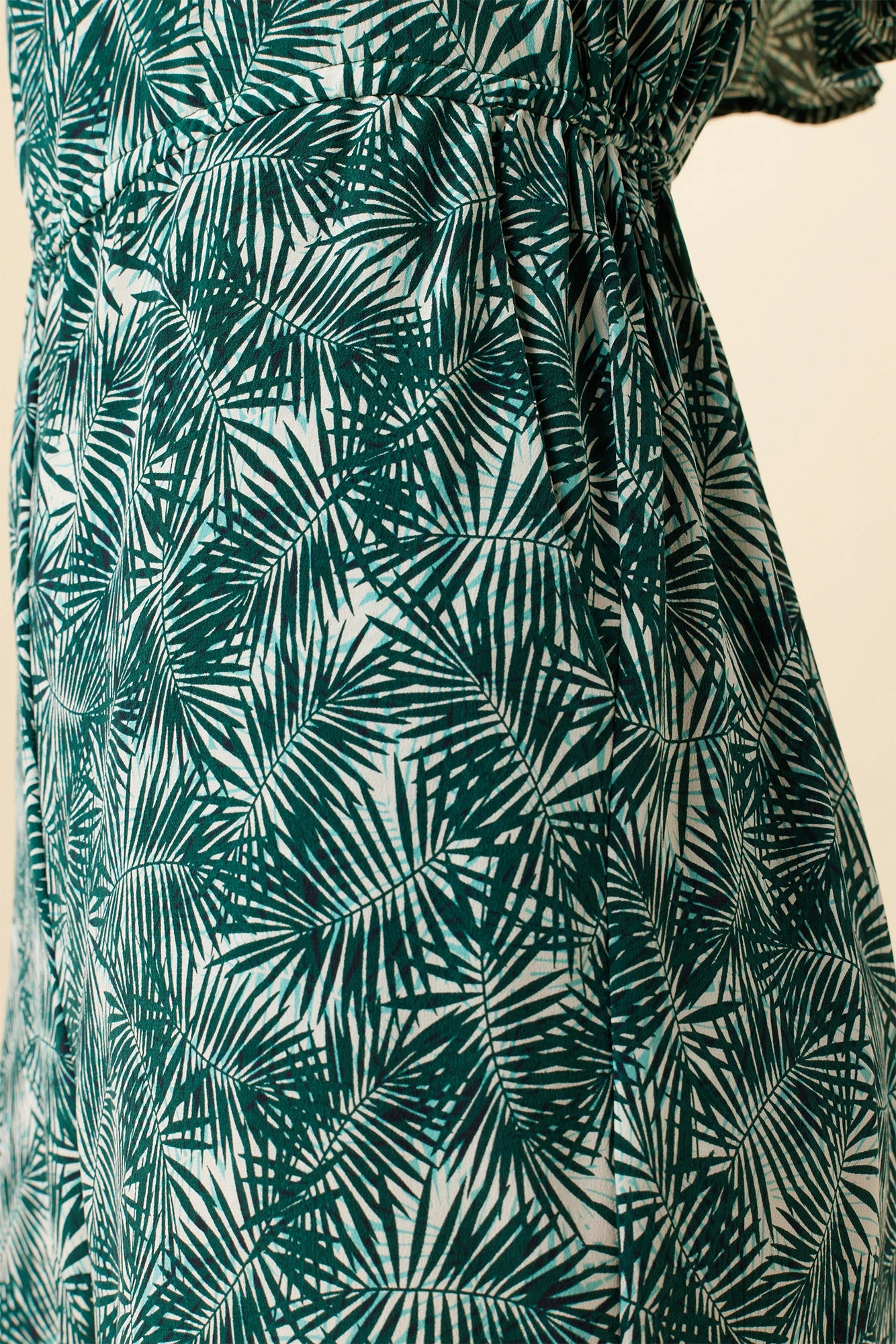 Lucia Washable Silk Jumpsuit - Green Palm 5 Lucia Washable Silk Jumpsuit - Green Palm - Image 5