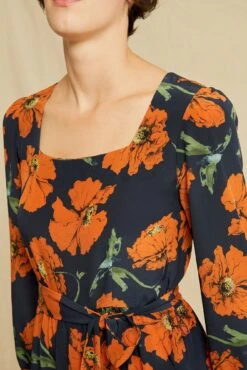 Adrienne Washable Silk Dress - Paysage Floral -AGOLDE Shop 0801 Adrienne Paysage Floral Print 5256 web b80e02a7 bc8f 42da 9f0b 45977dc48861