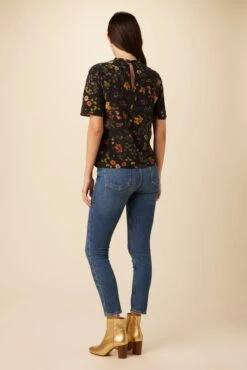 Seville Washable Silk Blouse - Saint Germain Floral -AGOLDE Shop 0806 Seville St. Germain Floral 3