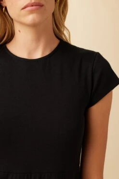 Zimmer Reverie Knit Dress - Black -AGOLDE Shop 10071 Zimmer Black 4