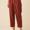 Larisa Femme Fete Pant - Rust