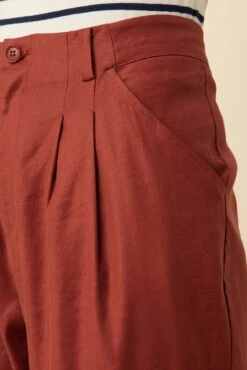 Larisa Femme Fete Pant - Rust -AGOLDE Shop 10074R1 Larisa Rust 5