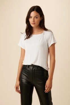 Mallorca Dream Knit Tee - White