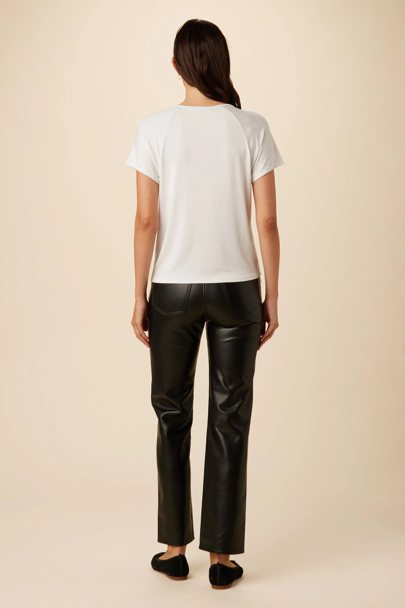 Mallorca Dream Knit Tee - White 3 Mallorca Dream Knit Tee - White - Image 3