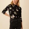 Lux Viscose Knit Turtleneck - Ladera Floral