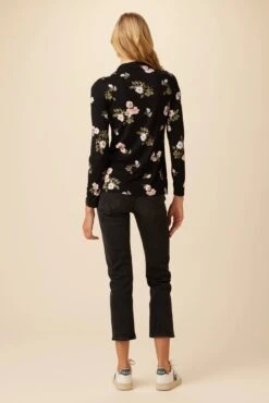 Lux Viscose Knit Turtleneck - Ladera Floral -AGOLDE Shop 10087 Lux Print Ladera Floral 3