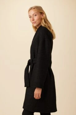 Zuly Upcycled Wool Blend Jacket - Black Check -AGOLDE Shop 10090 Zuly Black Check 2