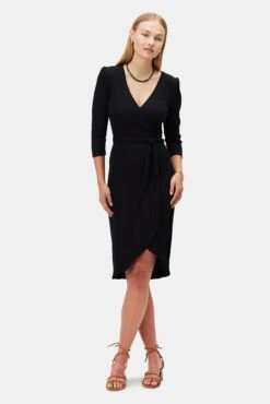 Abigail Paris Rib Dress - Black