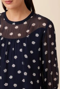 Melody Chiffon Blouse - Phillipa -AGOLDE Shop 10107 Melody Phillipa Ditsy 4