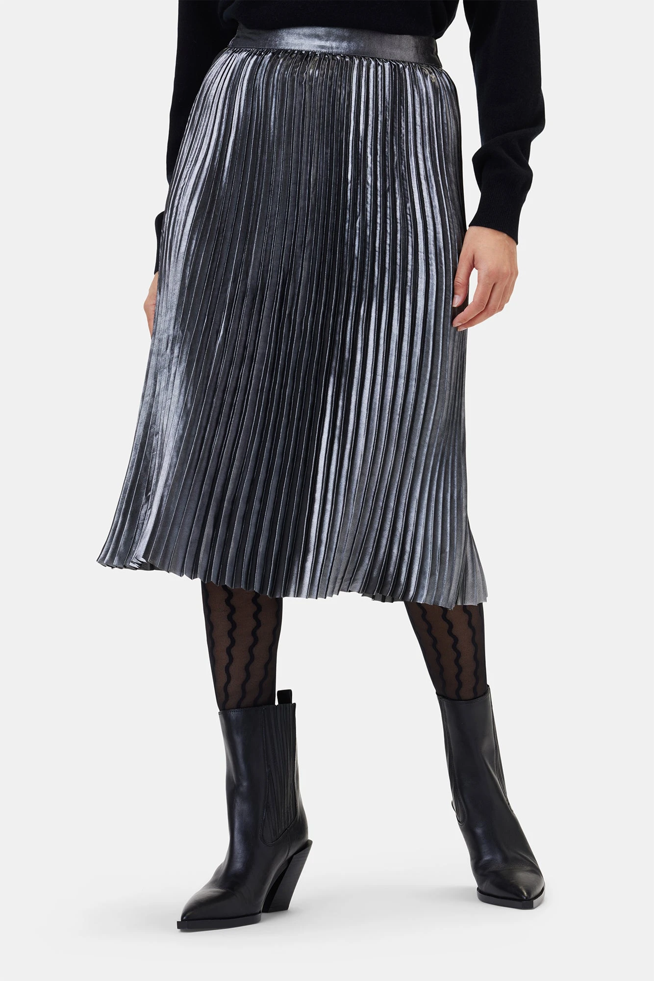 Blaze Skirt - Pewter 1 Blaze Skirt - Pewter