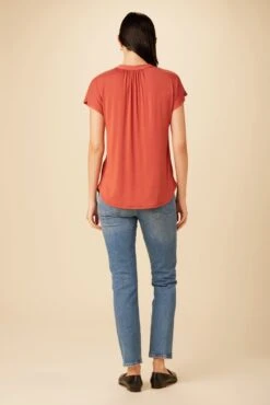 Atlanta Dream Knit Top - Sienna -AGOLDE Shop 10131 Atlanta Modal Sienna 3