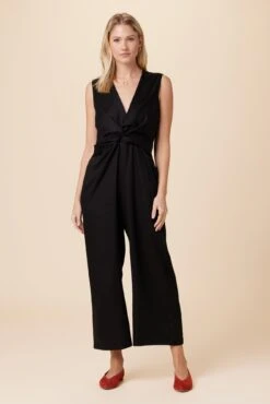 Cayenne Tencel Jumpsuit - Black