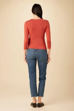 Gladys Dream Knit Top - Sienna -AGOLDE Shop 10135 Gladys Dream Knit Sienna 3