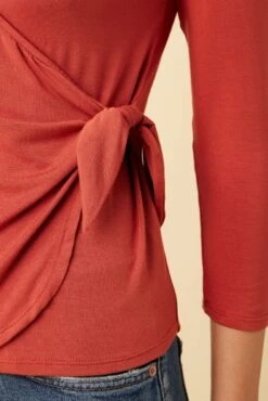 Gladys Dream Knit Top - Sienna -AGOLDE Shop 10135 Gladys Dream Knit Sienna 4