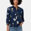 Charlotte Washable Silk Blouse - Luna