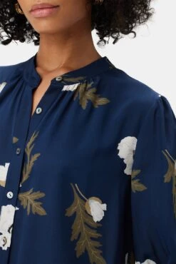 Charlotte Washable Silk Blouse - Luna -AGOLDE Shop 10140 Charlotte Silk Luna 5