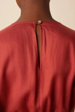 Fantasia Tencel Jumpsuit - Red Clay 9 Fantasia Tencel Jumpsuit - Red Clay -AGOLDE Shop 10166 Fantasia Tencel Red Clay 5