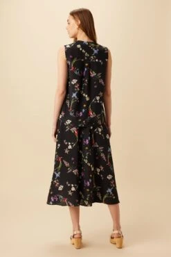 Amy Washable Silk Blouse - Marin Floral 6 Amy Washable Silk Blouse - Marin Floral -AGOLDE Shop 10209 SL Amy Marin Floral 3