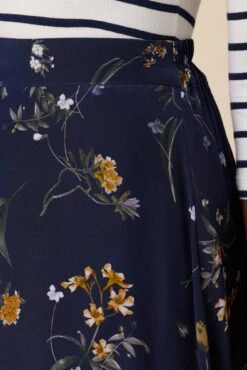 Blaze Washable Silk Skirt - Ana Floral -AGOLDE Shop 10227 Blaze Silk Lined Ana Floral 5
