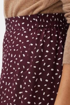 Ollie Washable Silk Skirt - Doucet Dot Vineyard -AGOLDE Shop 10235 Ollie Silk Doucet Dot Vineyard 5