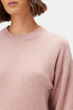 Pearl Cashmere Sweater - Peony