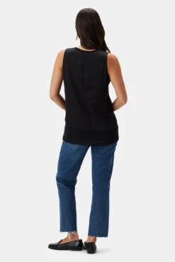 Zola Blouse - Black 6 Zola Blouse - Black -AGOLDE Shop 10241 Zola Black 3