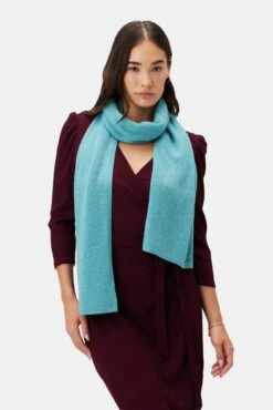 Jolie Cashmere Scarf - Aegean