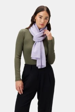 Jolie Cashmere Scarf - Wisteria