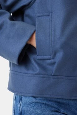 Joelle Wool Twill Jacket - Horizon -AGOLDE Shop 10307 Joelle Horizon 6