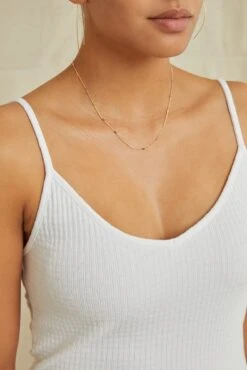 Thea Pointelle Rib Tank - White - ReAmour -AGOLDE Shop 1063TheaWhite 5908 web 17cccdbc 7113 4f26 b3bb 5488830e784e