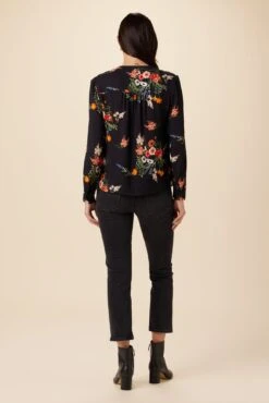 Kaya Ecovero Blouse - Treviso Orange -AGOLDE Shop 1068 Kaya Viscose Treviso Orange 3