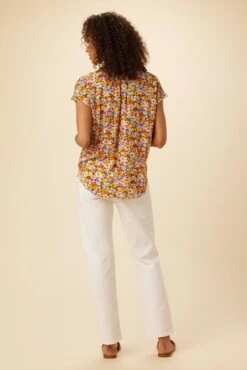 Renata Ecovero Blouse - Mendocino -AGOLDE Shop 1068 Renata Mendocino 3