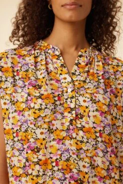 Renata Ecovero Blouse - Mendocino -AGOLDE Shop 1068 Renata Mendocino 4