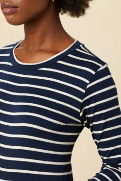 Berkeley Long Sleeve Dream Knit Tee - Basque Stripe 7 Berkeley Long Sleeve Dream Knit Tee - Basque Stripe -AGOLDE Shop 10 0108 LS Berkeley Basque Stripe 4