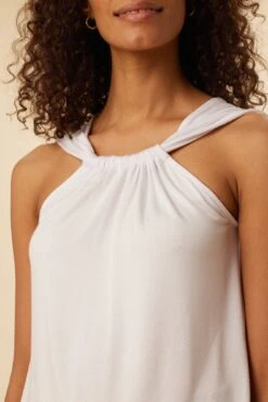 Mora Dream Knit Top - White 7 Mora Dream Knit Top - White -AGOLDE Shop 1134 Mora White 4