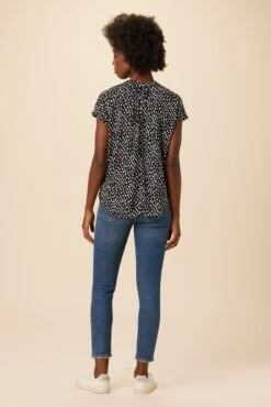 Renata Ecovero Blouse - Italia 6 Renata Ecovero Blouse - Italia -AGOLDE Shop 12 0607 Renata Italia Dot 3