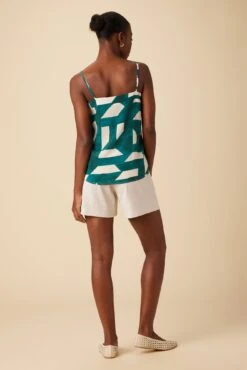 Barlow Washable Silk Cami - Eva 6 Barlow Washable Silk Cami - Eva -AGOLDE Shop 12 10163 Barlow Silk Eva 3