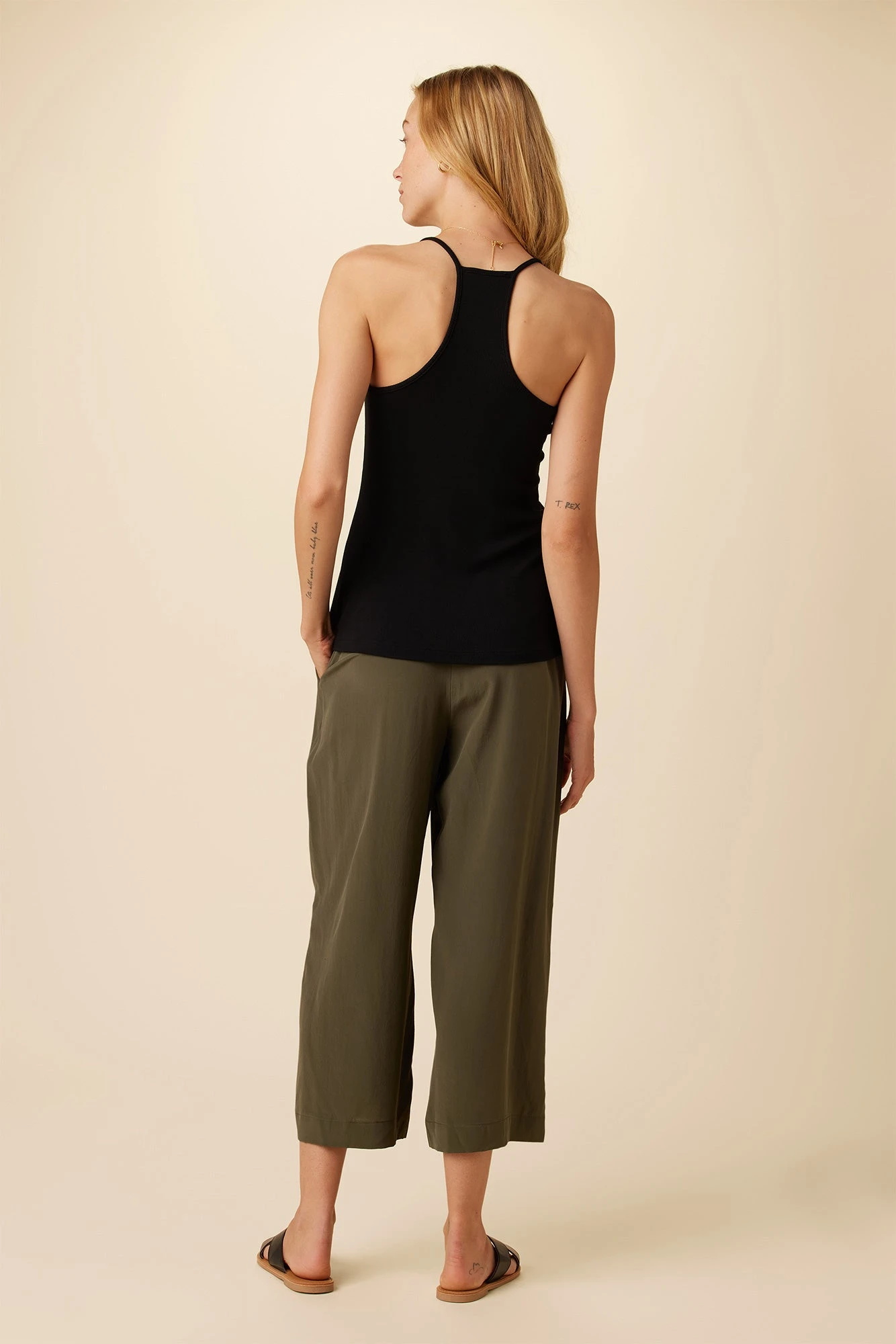 Jada Dream Rib Tank - Black - ReAmour 4 Jada Dream Rib Tank - Black - ReAmour - Image 4