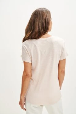 Joline Reverie Slub Tee - Peony -AGOLDE Shop 1334 Joline Peony 1778 8a6d55d2 f00d 43f2 ad4f 835a0ccea1a8