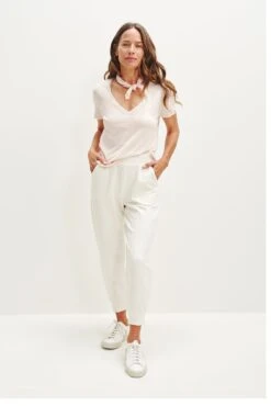 Joline Reverie Slub Tee - Peony -AGOLDE Shop 1334 Joline Peony 1805 web 27c7f0b9 f9cb 4205 83cd d03c932f9839