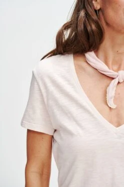 Joline Reverie Slub Tee - Peony -AGOLDE Shop 1334 Joline Peony 1843 679cf24a 8bd8 402a a5fe b32452cba98a