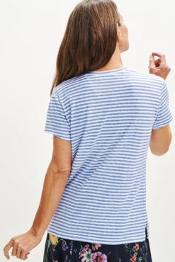 Leif Reverie Slub Tee - Soleil Stripe Sky 7 Leif Reverie Slub Tee - Soleil Stripe Sky -AGOLDE Shop 1335 Leif Soliel Stripe Sky Ivory 1516 web 2b6f4ffe 2b1c 4936 8d59 98326de3914b