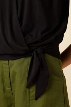 Simone Dream Knit Top - Black -AGOLDE Shop 1342 Simone Black 5