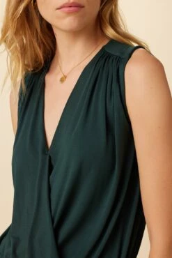 Simone Dream Knit Top - Darkest Spruce 8 Simone Dream Knit Top - Darkest Spruce -AGOLDE Shop 1342 Simone Darkest Spruce 4