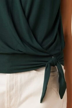 Simone Dream Knit Top - Darkest Spruce 9 Simone Dream Knit Top - Darkest Spruce -AGOLDE Shop 1342 Simone Darkest Spruce 5