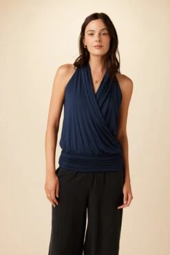 Agnes Dream Knit Top - Ocean